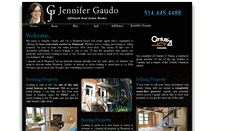 Desktop Screenshot of jennifergaudo.com