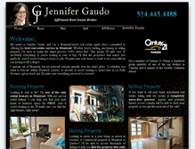 Tablet Screenshot of jennifergaudo.com
